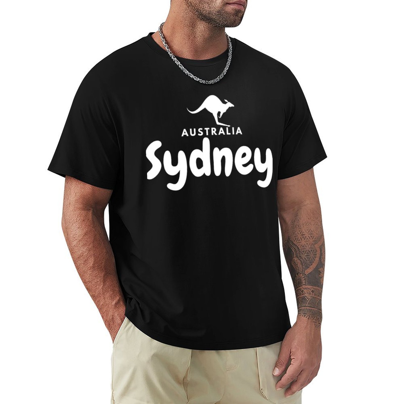 Men'S Fashion Sydney - Sydney, Australie T-shirt décontracté à la