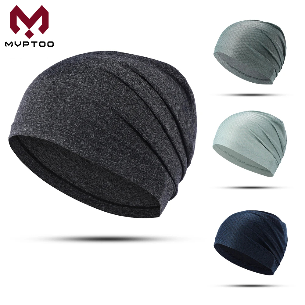 Men'S Fashion With Hat - Bandana respirant d'été, bonnets à séchage