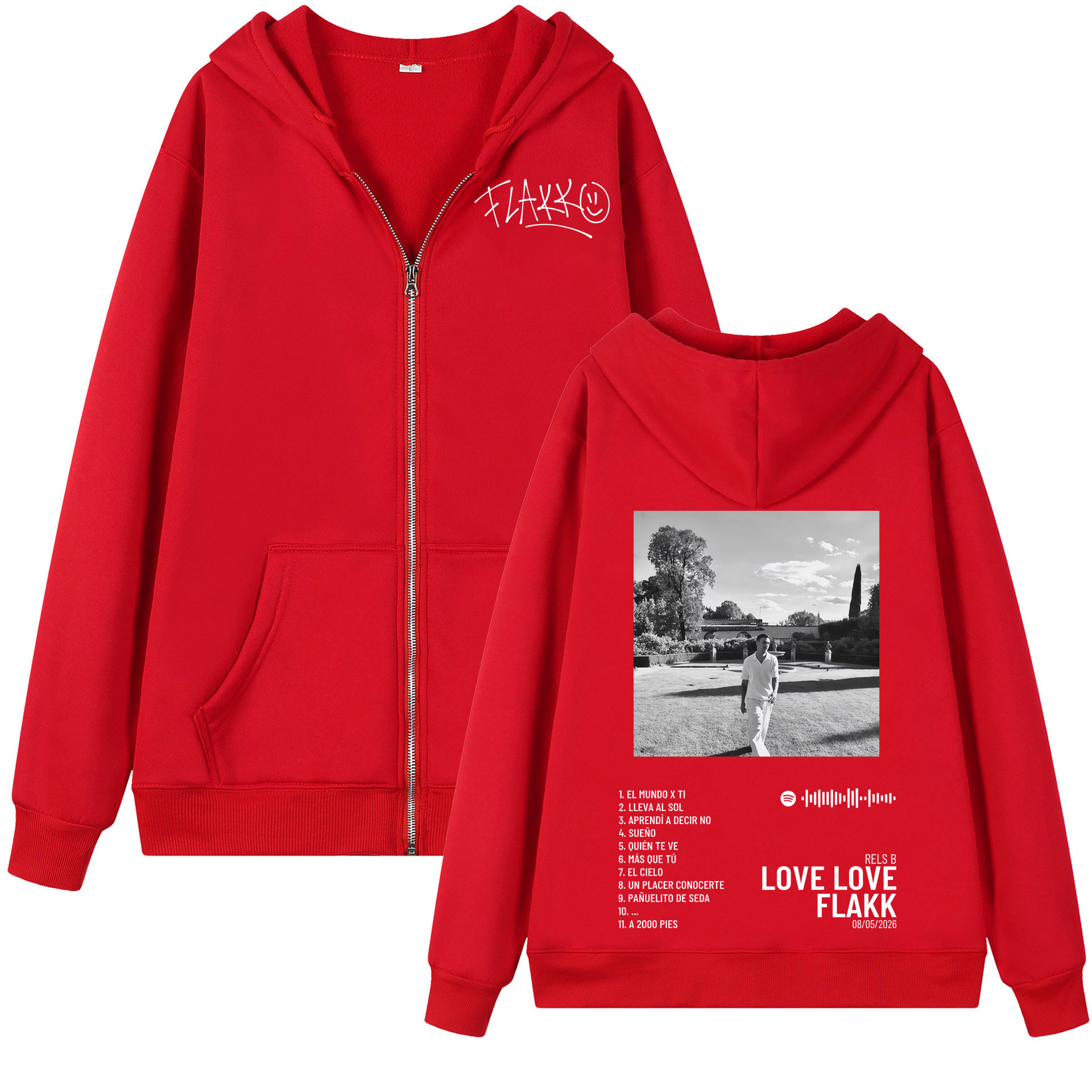 Sweat à capuche zippé graphiqu - Mens Fashion Zip Up Hoodies avis et prix