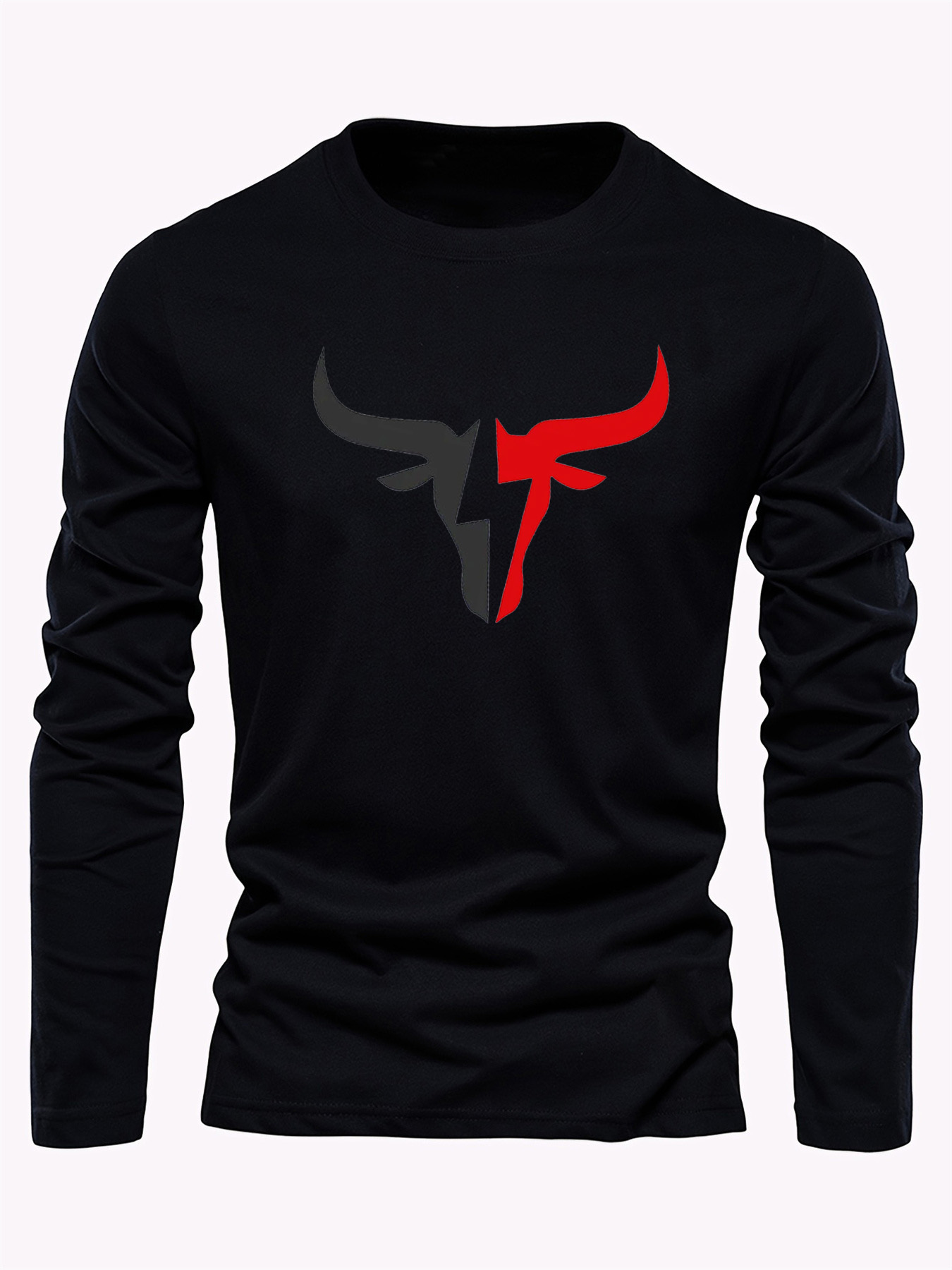T-shirt Homme Uni à Manches Lo - Mens Fashion Clothes avis et prix