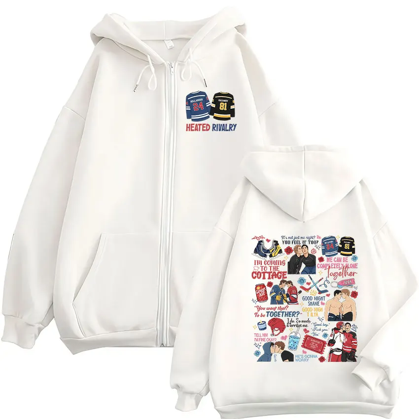 Sweat à capuche zippé imprimé  - Mens Fashion Zip Up Hoodies avis et prix