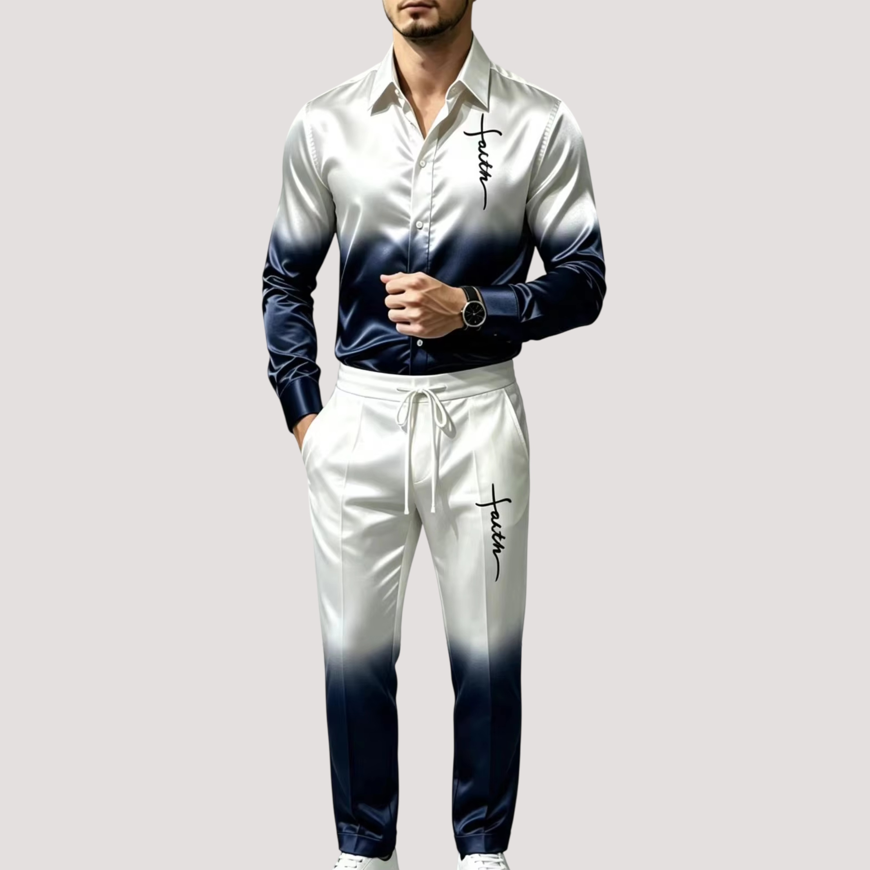 Ensemble de survêtement en sat - Mens Fashion Clothes avis et prix