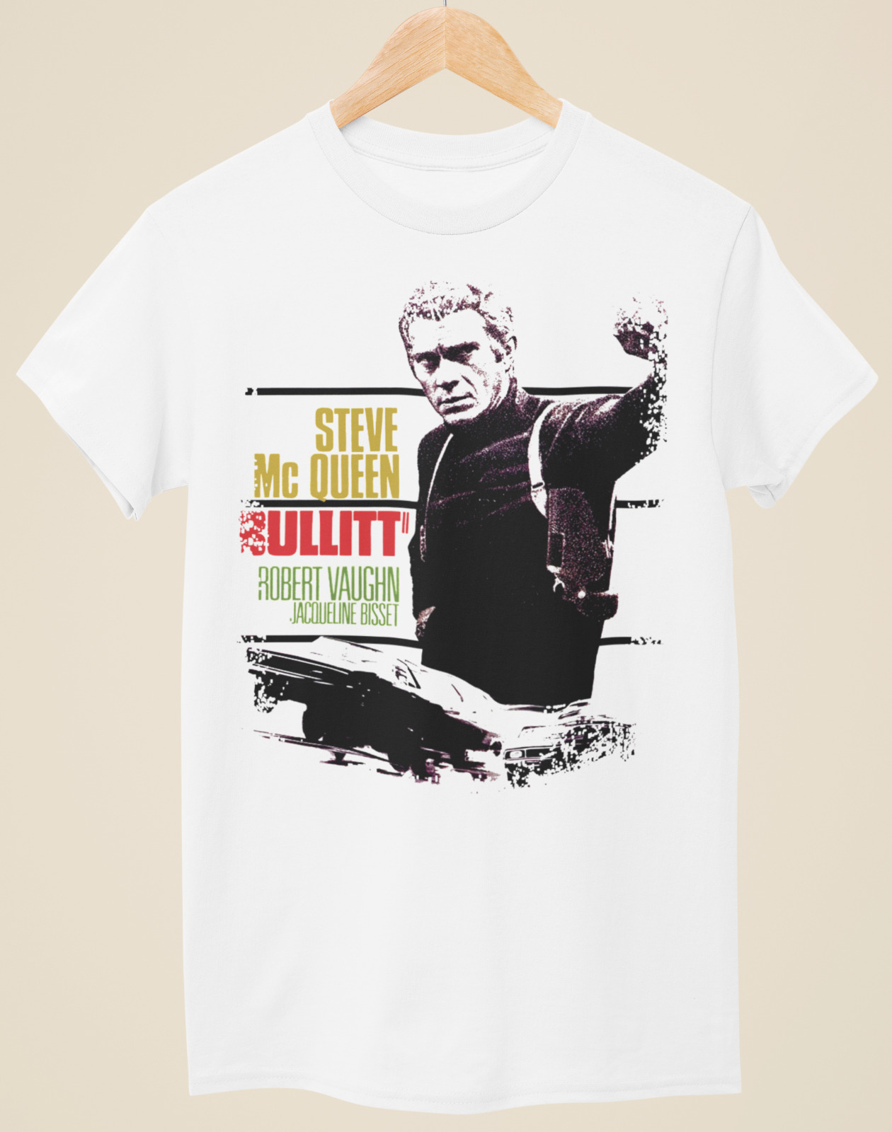 T-shirt blanc unisexe inspiré  - Poster Men Fashion avis et prix