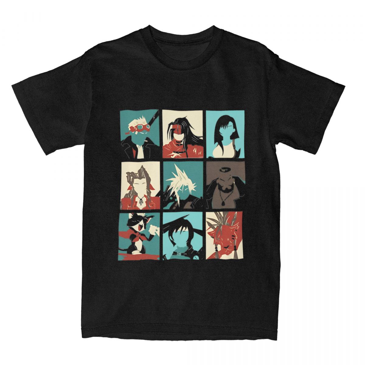 T-Shirt en Coton Rétro à Col R - Poster Men Fashion avis et prix