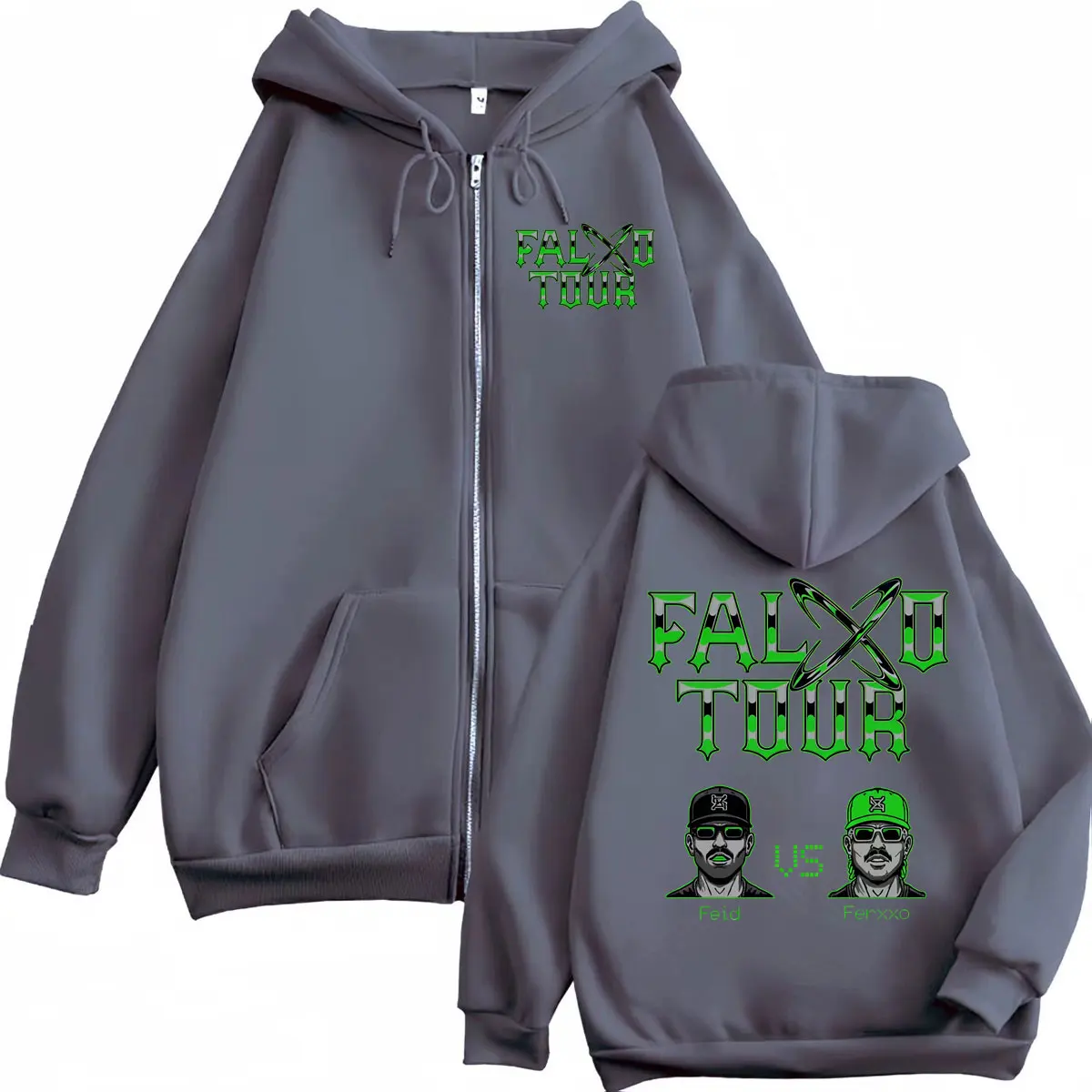 Sweat à capuche zippé Feid Vs  - Mens Fashion Zip Up Hoodies avis et prix